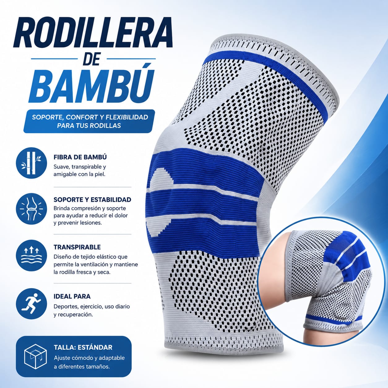 RODILLERA DE BAMBU